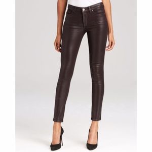 Spanx | Aubergine Wax Slim-X Skinny Jeans Size 24